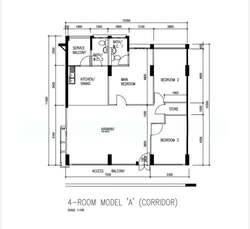 Blk 408 Woodlands Street 41 (Woodlands), HDB 4 Rooms #595822481